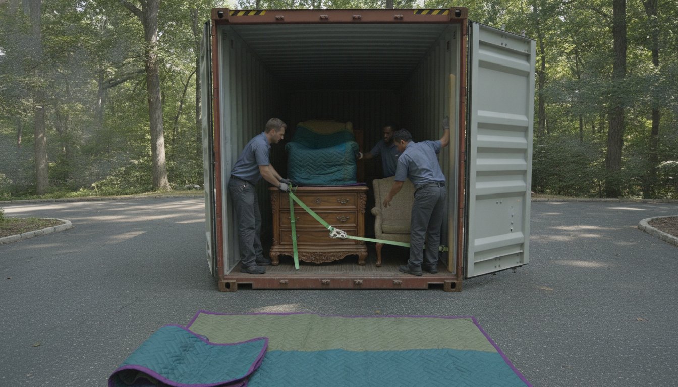 Ocean Container Loading Movers in Great Falls, VA