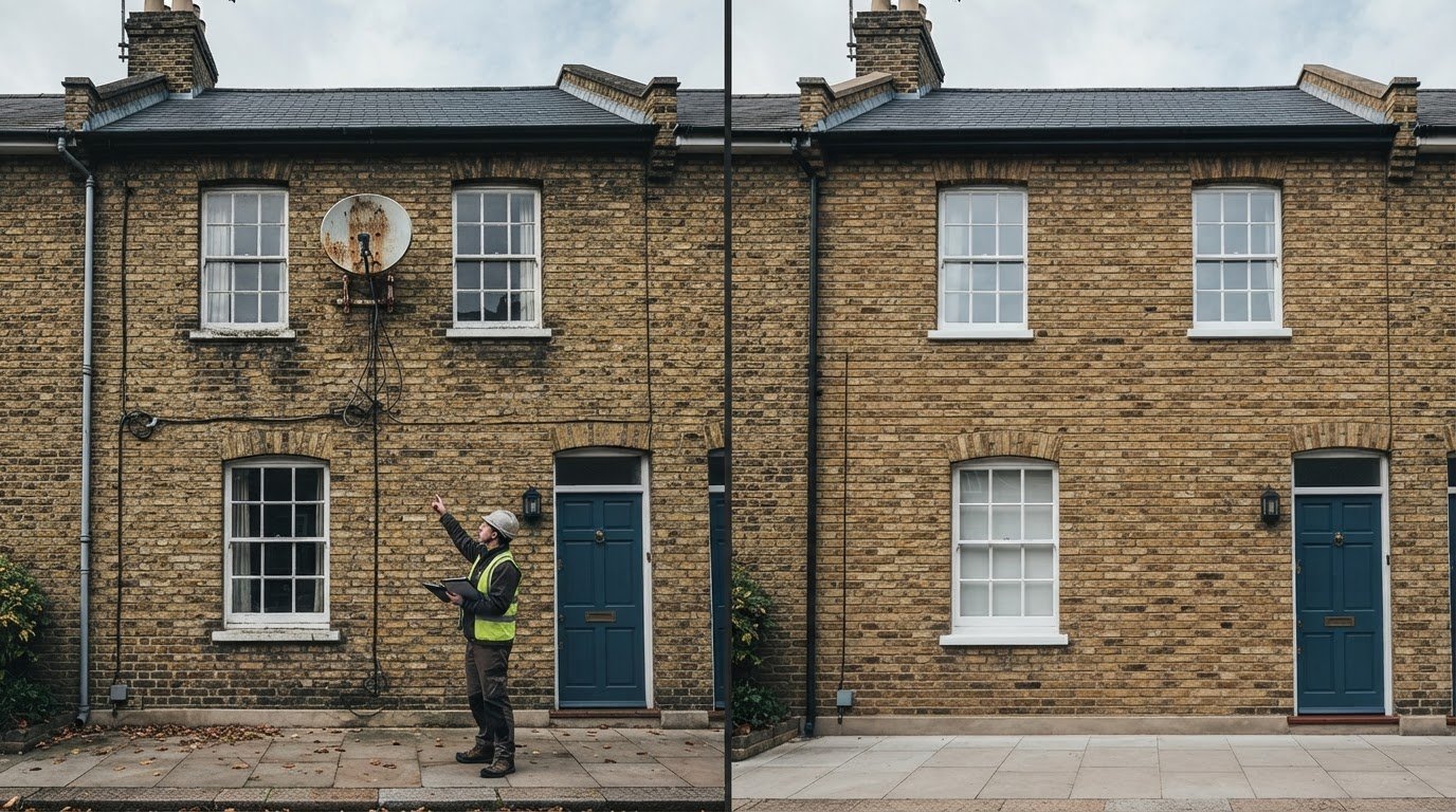 Old Aerial Noted on a Building Survey: What Should You Do?