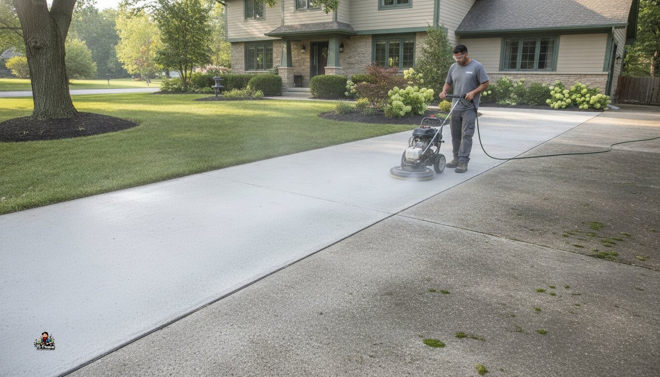 Omaha Driveway Cleaning: Restore Your Curb Appeal
