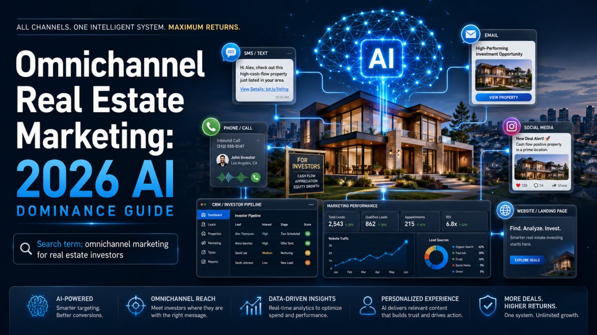 Omnichannel Real Estate Marketing: 2026 AI Dominance Guide