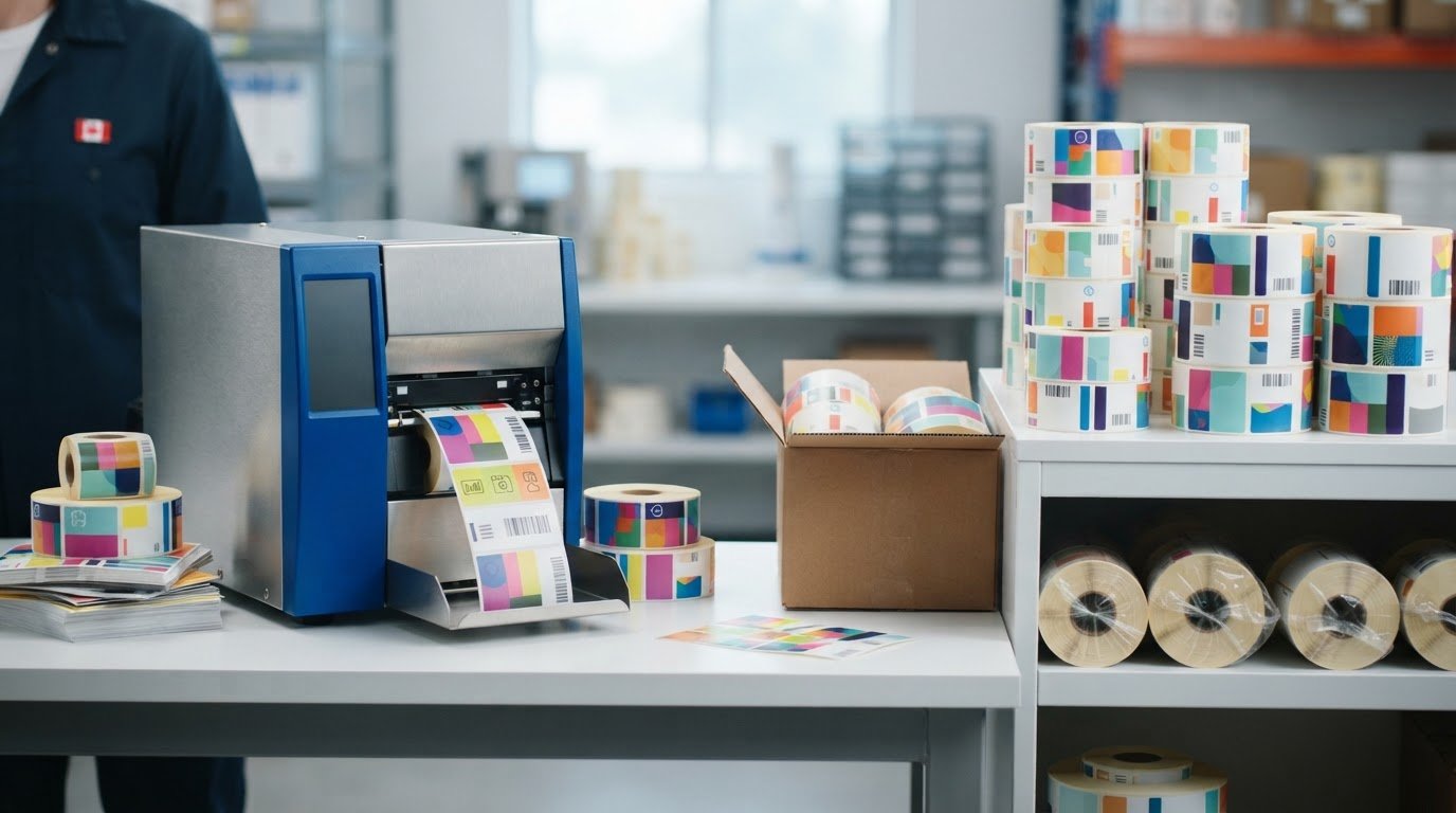 On-demand Label Printing vs. Pre-printed Labels: Compare Costs