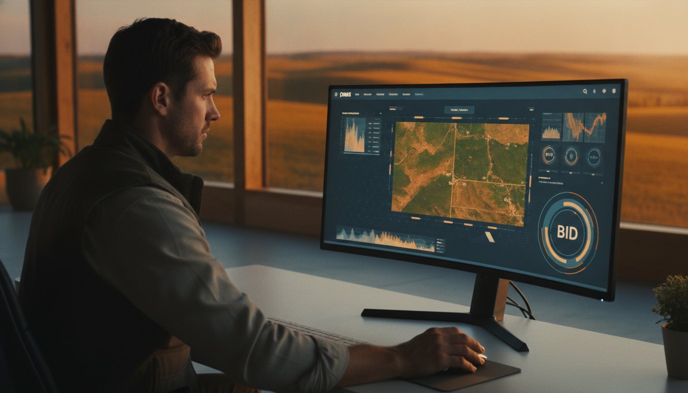 Online Land Auction Guide for Iowa Buyers