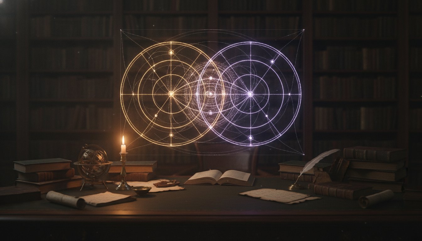Online Synastry Chart Generator: Mapping the Architecture of Connection