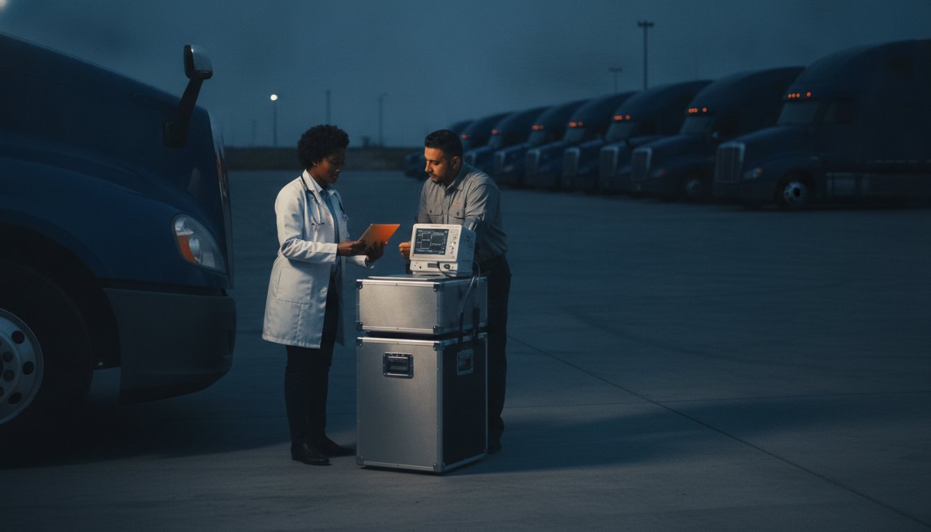 Onsite DOT Physicals & Drug Testing: Guide for Fleets