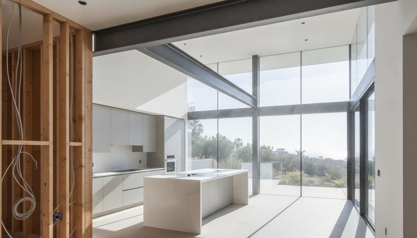 Open Concept Kitchen Structural Changes: A Professional Guide to Walls, Beams, and Permits