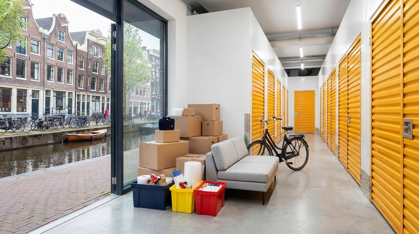 Opslagbox huren in de Jordaan: zo kies je de juiste opslagruimte