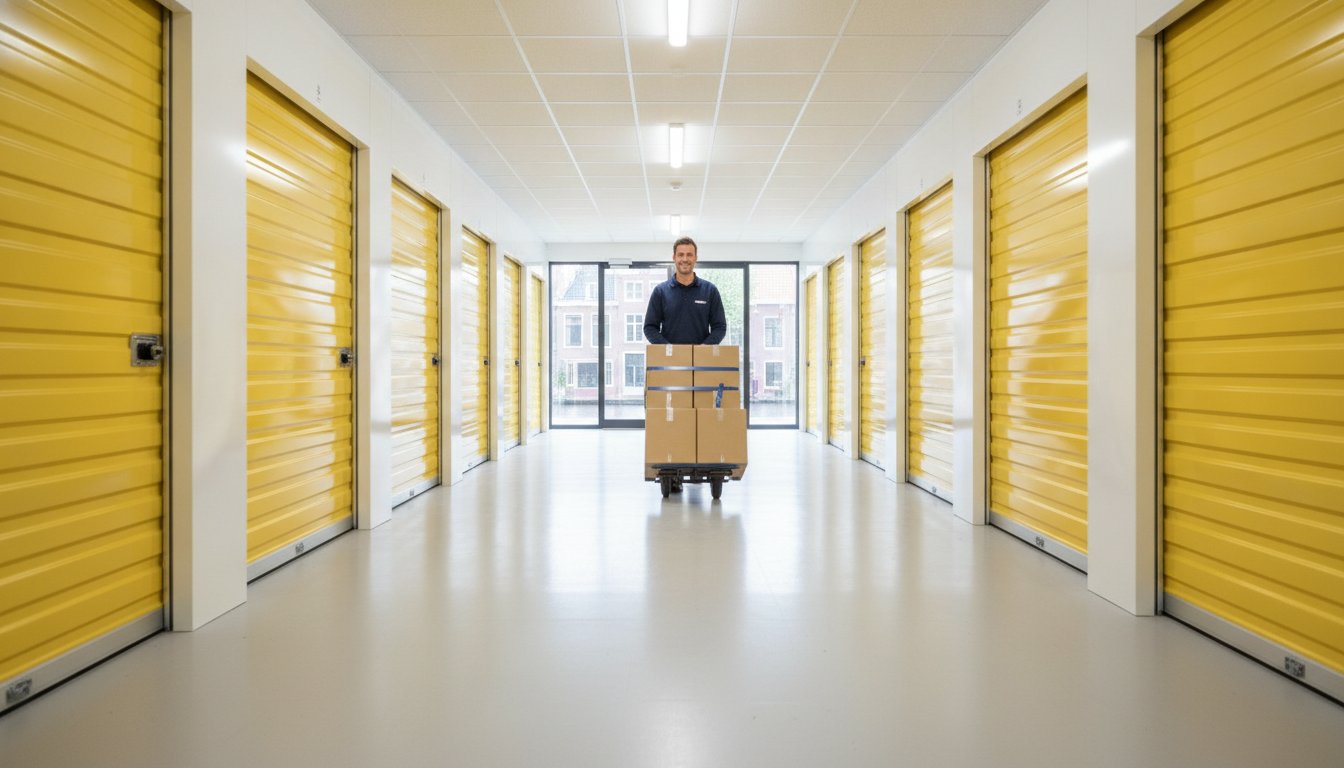 Opslagruimte met ophaalservice Amsterdam: zorgeloos je spullen opslaan