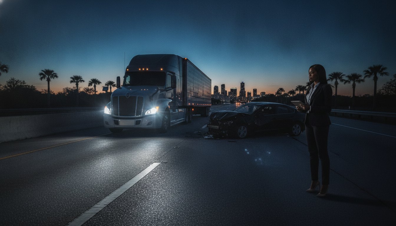 Orlando Truck Accident Lawyer: Aggressive Shield Against Big Trucking