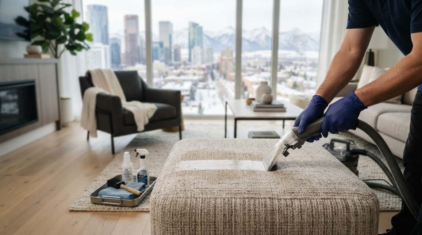 Ottomans and Chair Cleaning in Calgary: The Complete 2026 Homeowner Guide