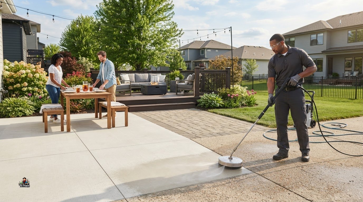 Outdoor Party Pressure Washing: Get Your Omaha Property Ready for Guests