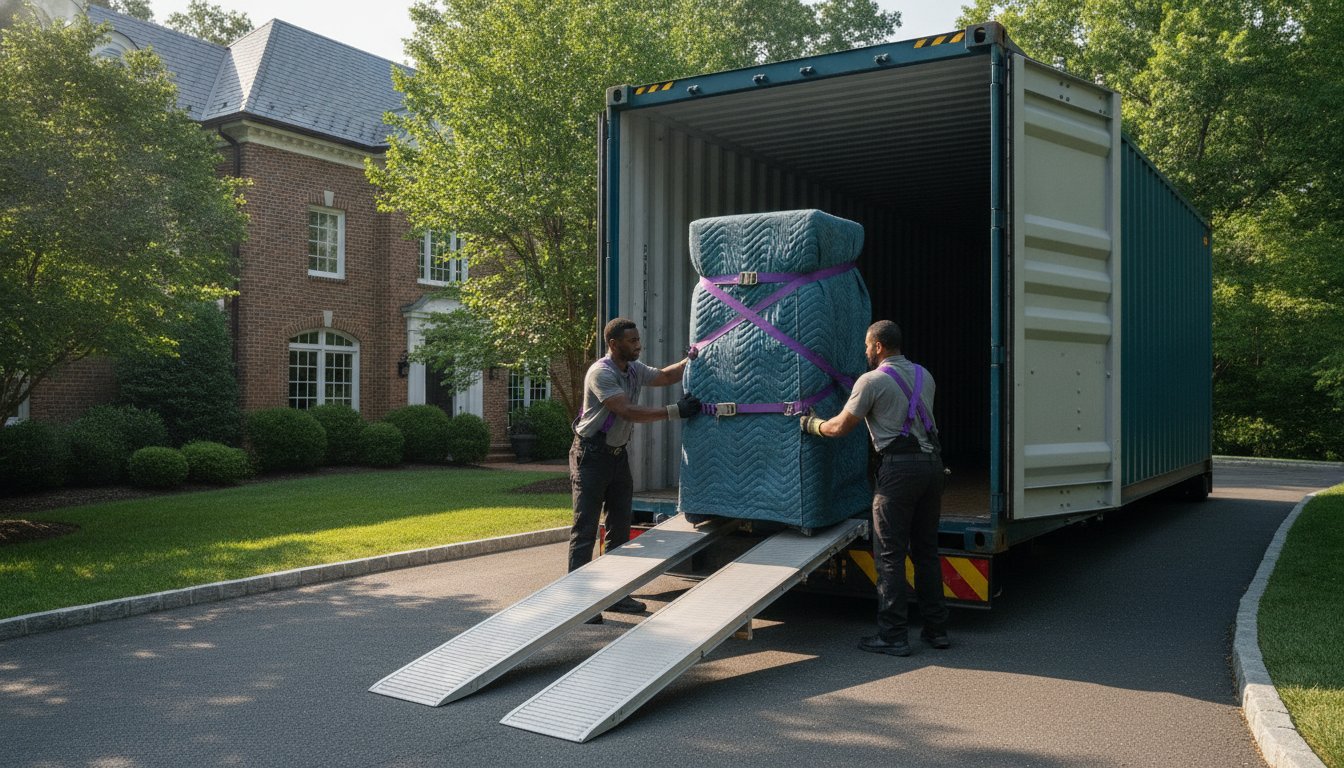 Overseas Container Movers in McLean: Expert Shipping