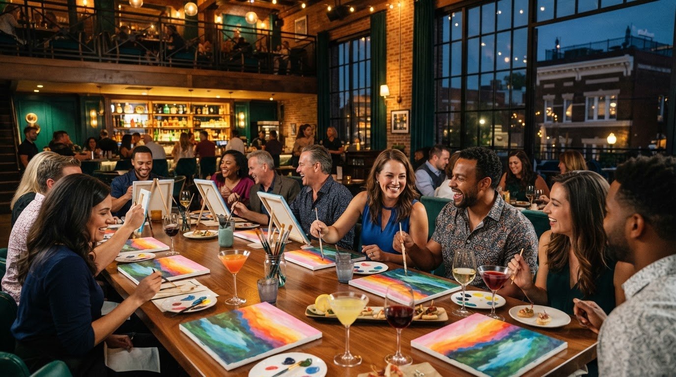 Paint and Sip in PG County: Find Your Next Creative Night Out