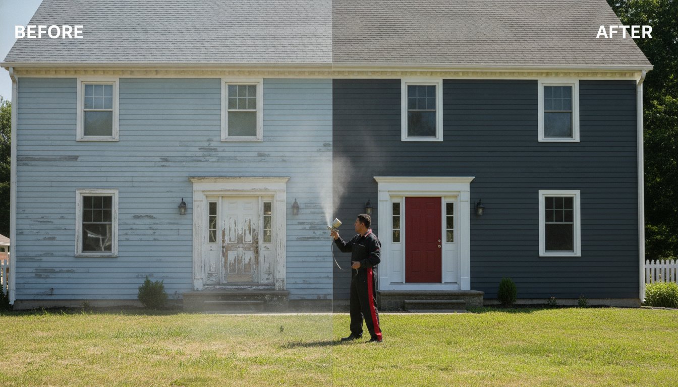 Painting Vinyl Siding vs. Replacing It: The 2026 NJ Homeowner’s Guide