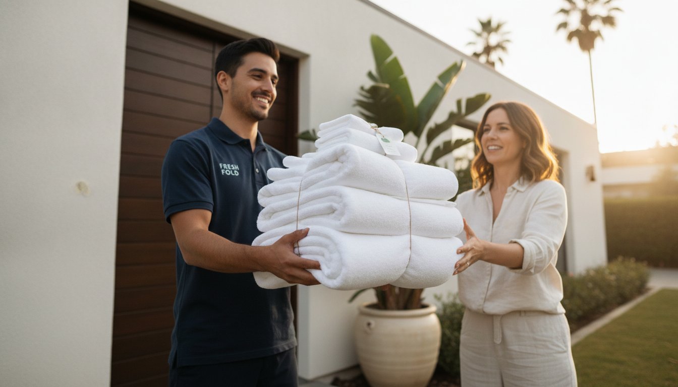Palms & Mar Vista Towel Laundry: Fresh, Fast Delivery