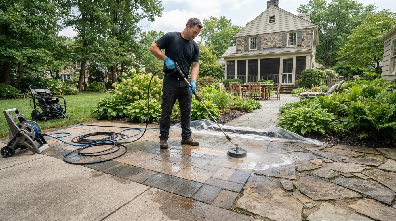 Patio Pressure Washing in Horsham: How to Choose the Right Service