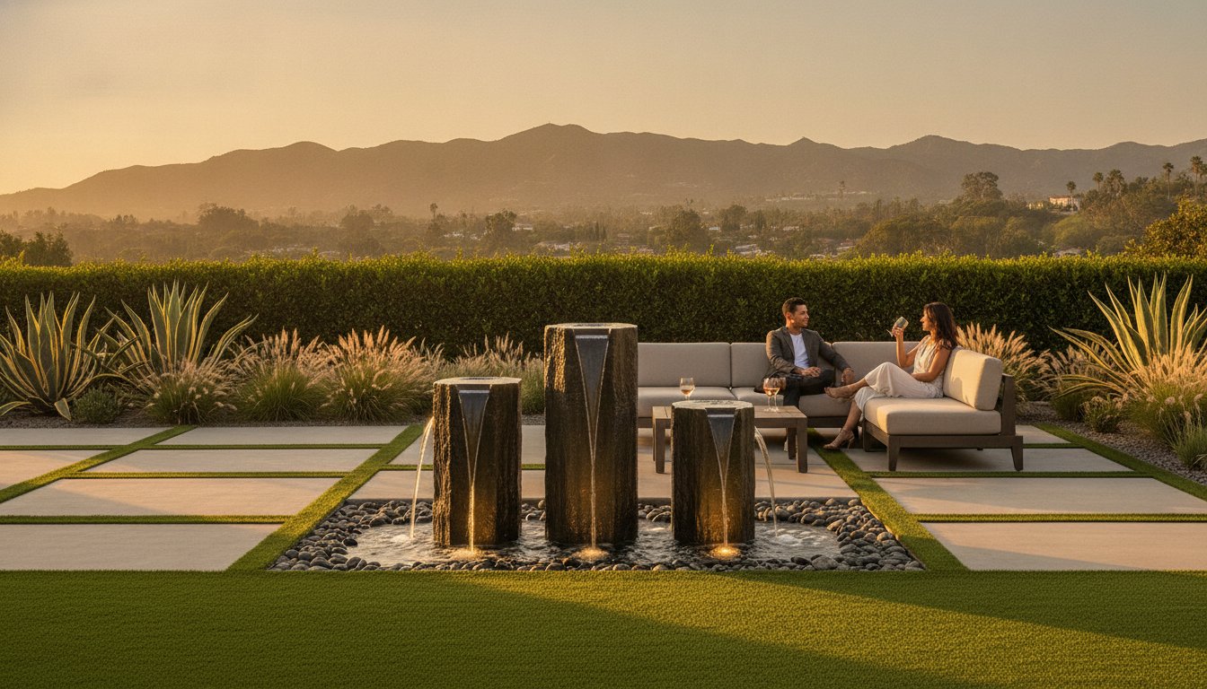 Patio with Water Feature Installation in Los Angeles: The 2026 Design Guide