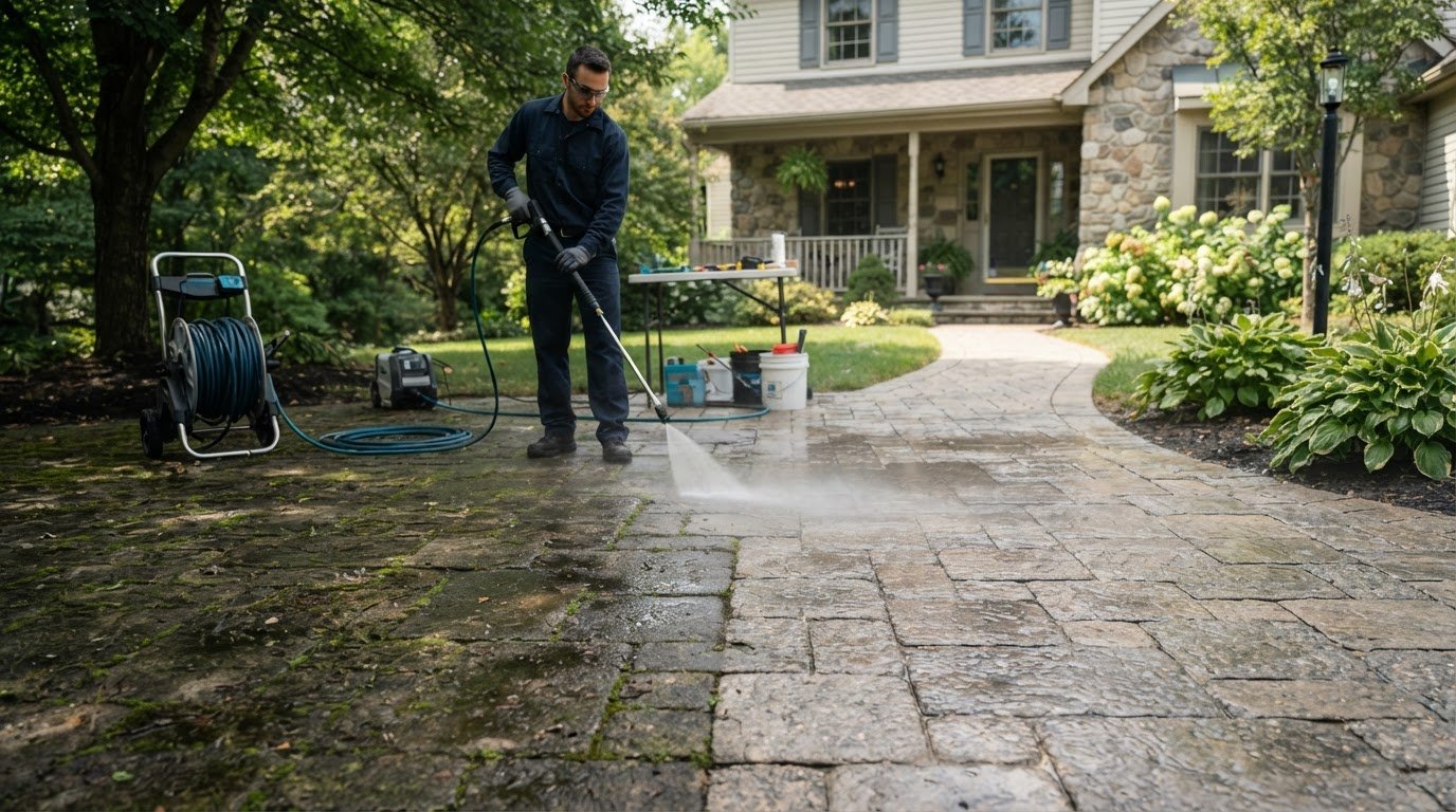 Paver Moss Removal Service in Yardley, PA: How to Choose the Right Help