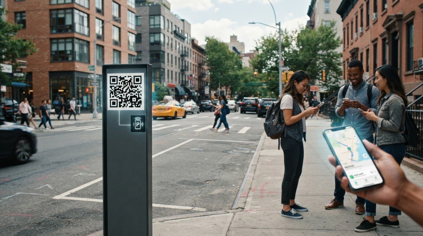 Pay-to-Park Signs: Make Parking Easier to Find and Book