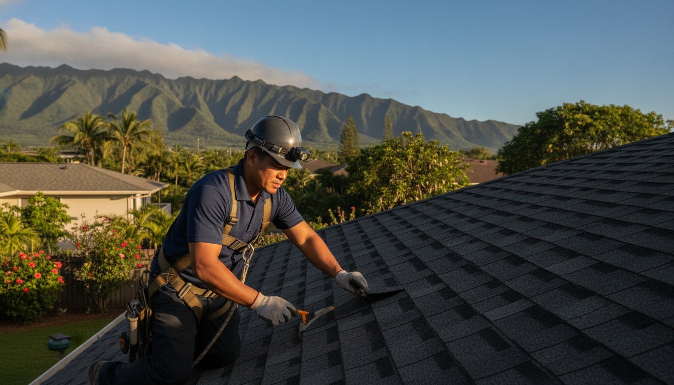 Pearl City Roof Repair: Addressing Local Humidity and Environmental Challenges