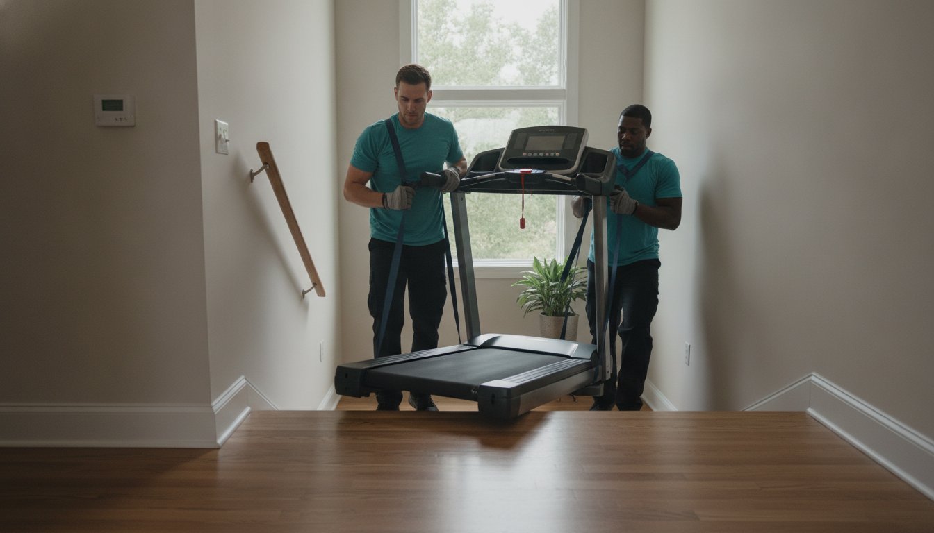 Peloton Tread & Commercial Treadmill Movers in McLean VA