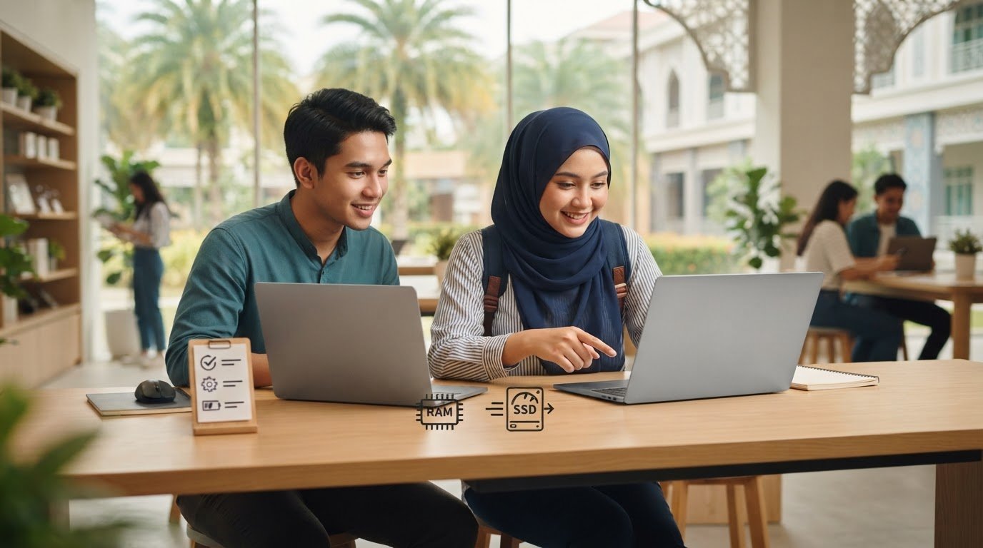 Pembekal Laptop Universiti Gong Badak Berdekatan UniSZA: Panduan Memilih