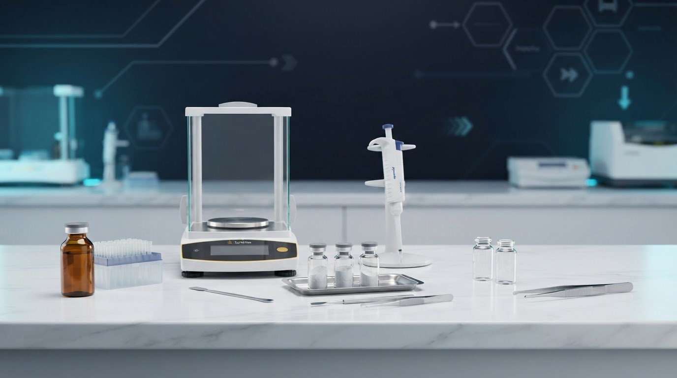 Peptide Reconstitution for Laboratory Use: A Controlled, Repeatable Approach