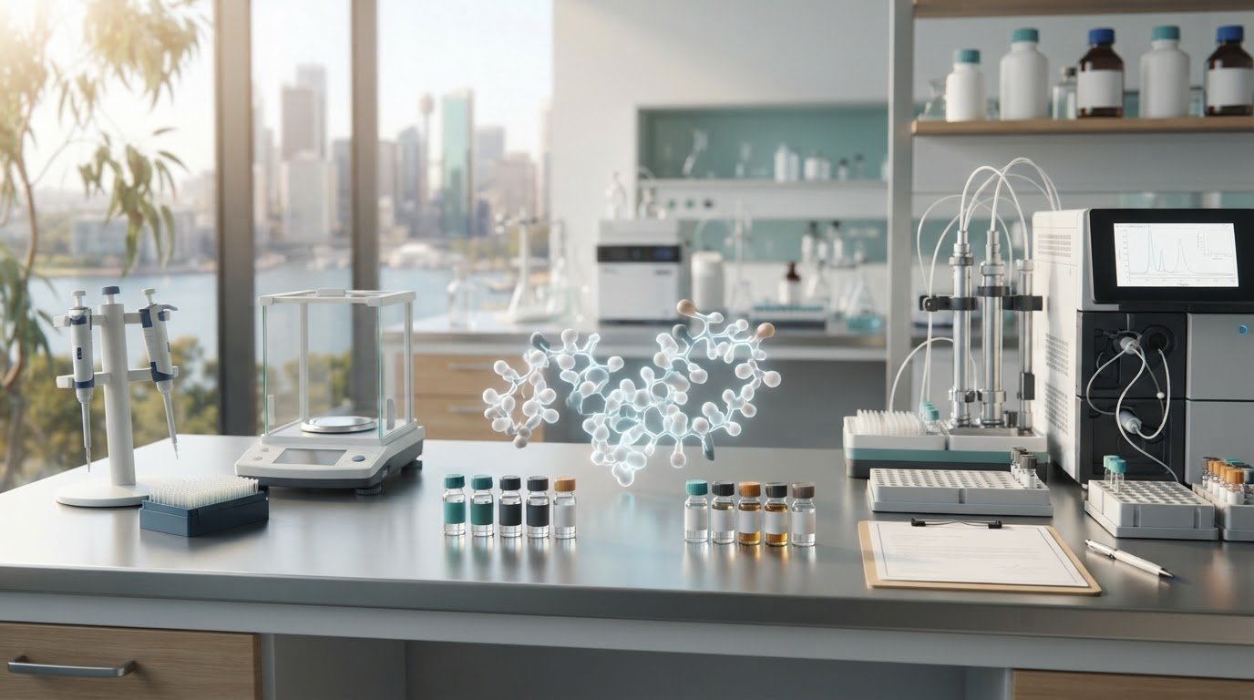 Peptide Research Reagents: Australian Lab Guide (2026)