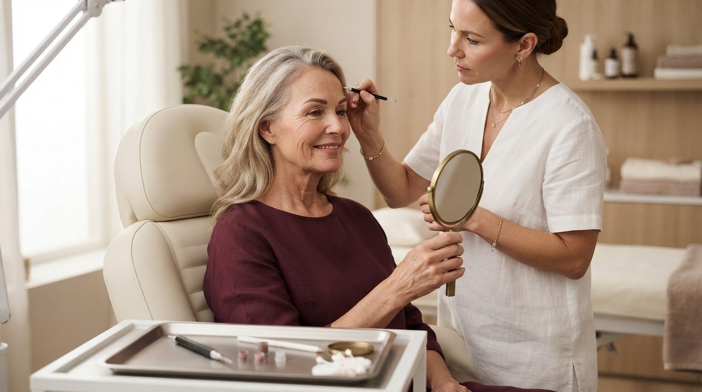 Permanent makeup for moden hud over 50: Slik velger du riktig