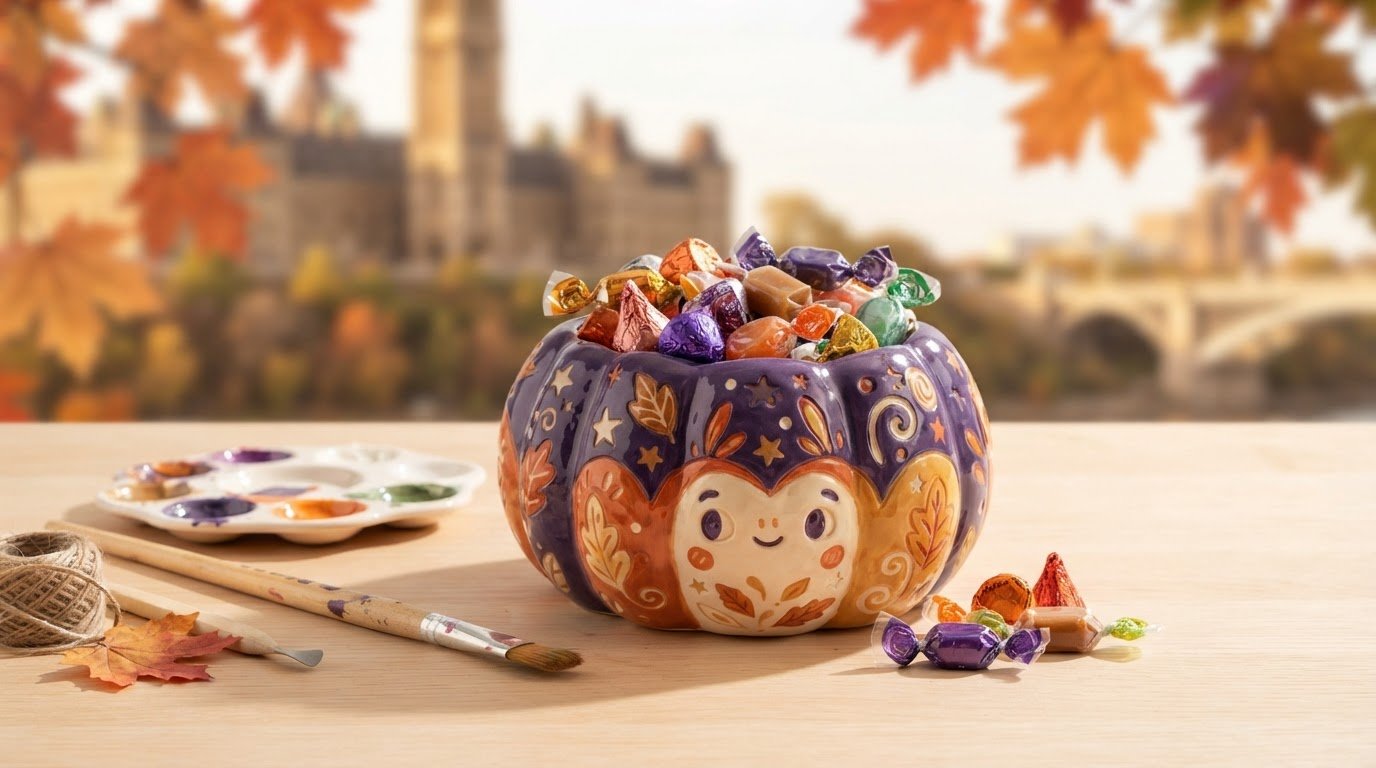 Personalized Pumpkin Treat Holder: A Thoughtful Halloween Keepsake