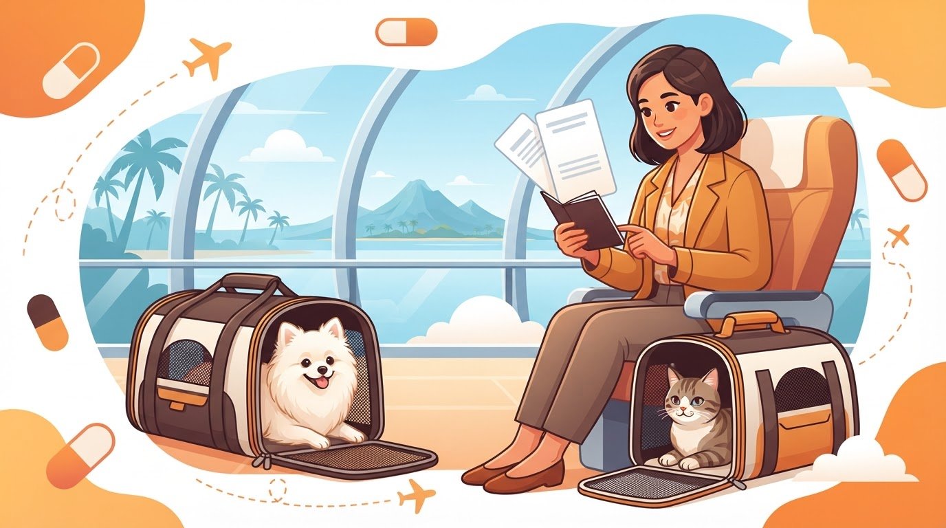 Pet in Cabin Flights in the Philippines: Carrier and Document Rules