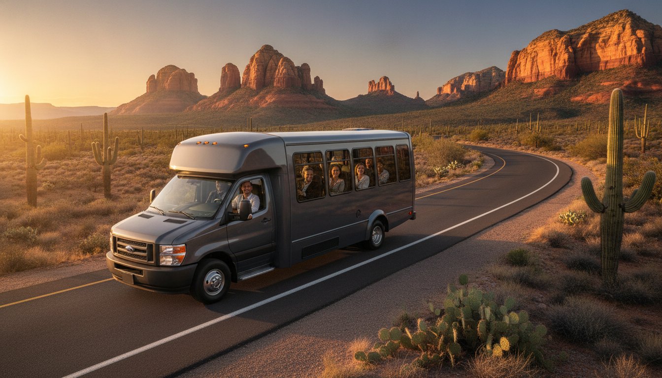 Phoenix Corporate Retreat Shuttle: Seamless Team Transport to Sedona