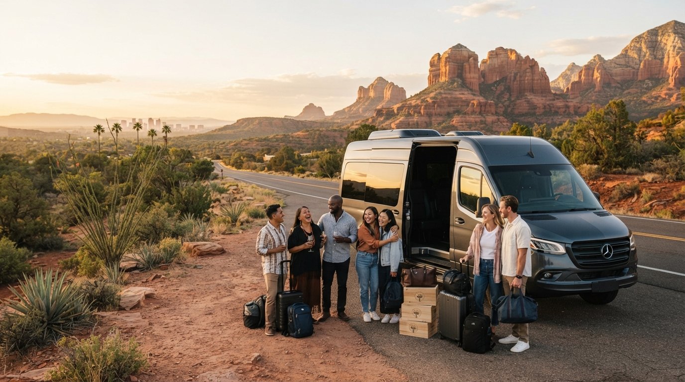 Phoenix to Sedona Group Shuttle Service: The 2026 Traveler’s Guide