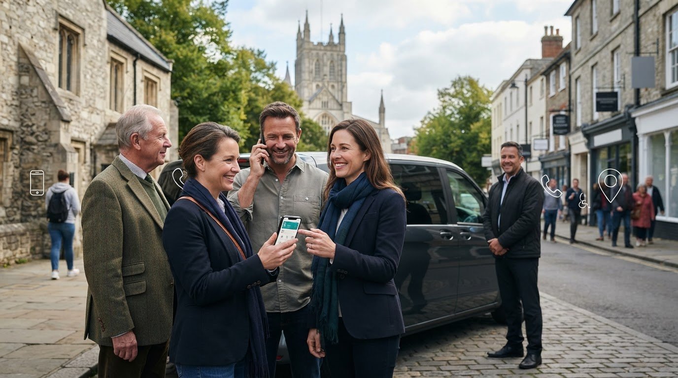 Phone Booking a Taxi in Winchester: Phone or Online?