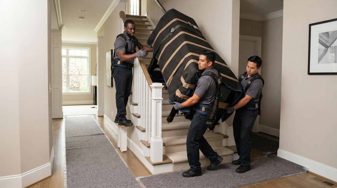 Piano Movers for Stairs in McLean: Safe, Professional Help