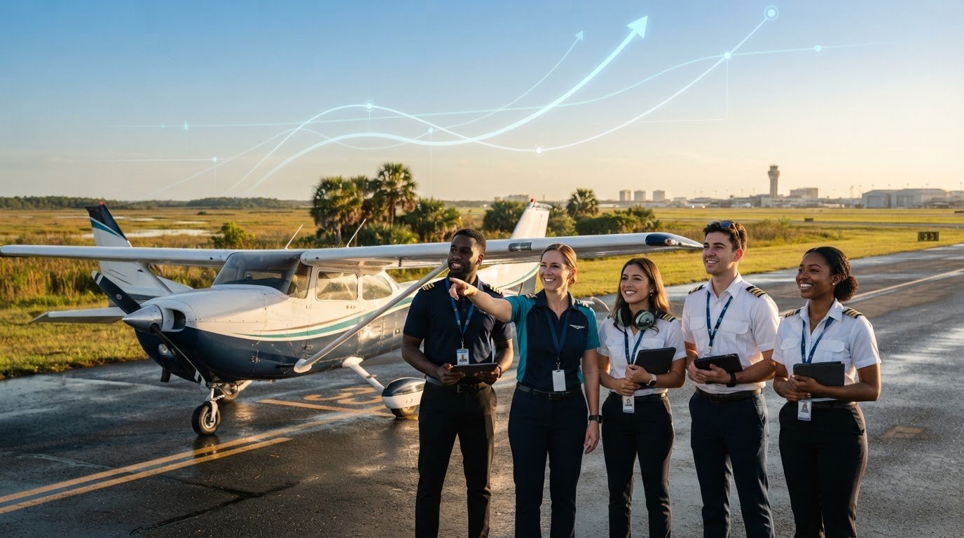 Pilot Demand Forecast for Central Florida, 2026-2030: Trends and Career Signals