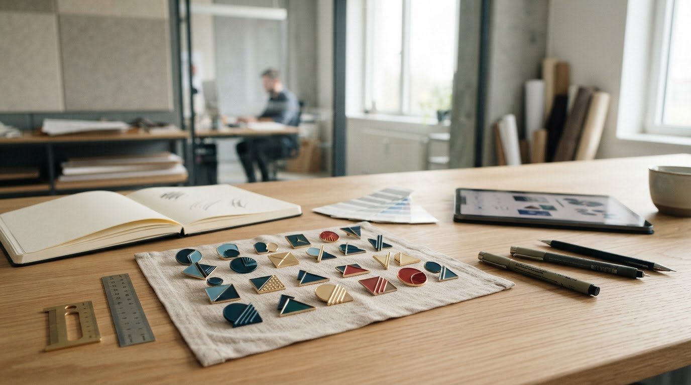 Pins individuell gestalten: Der Design-Guide für Unternehmen 2026