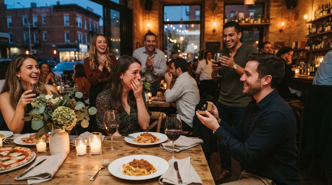 Planning a Surprise Engagement Dinner in Astoria: A Thoughtful Guide