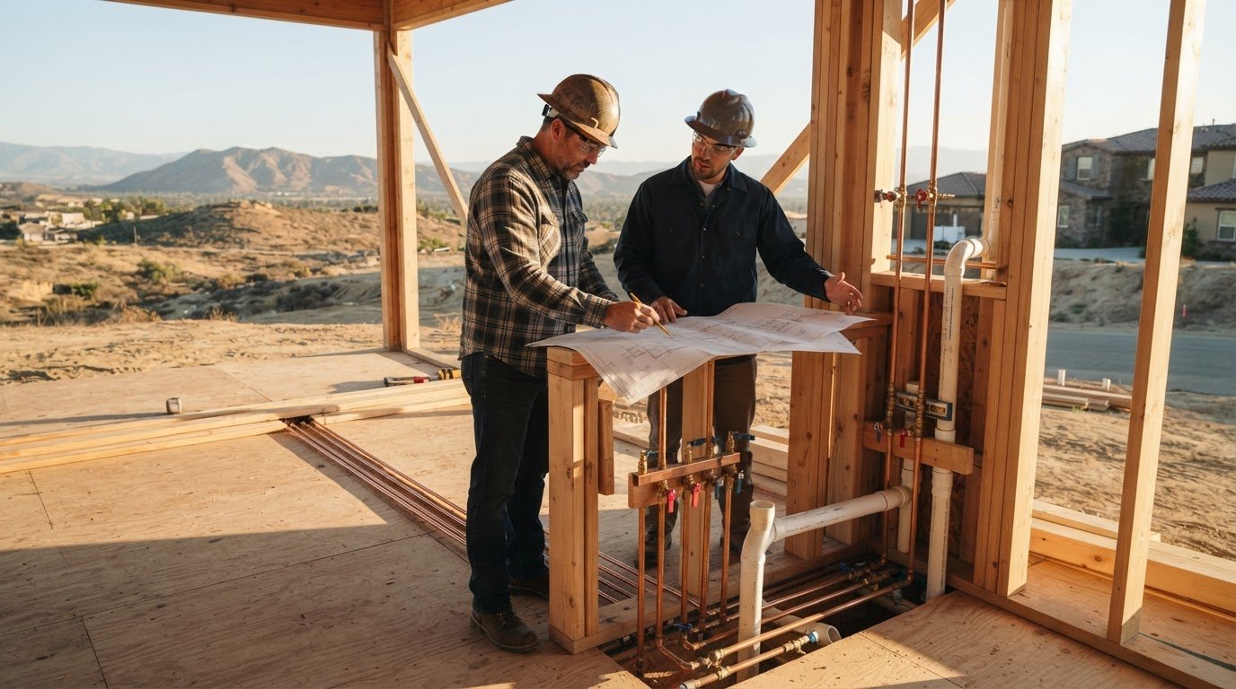Plumbing for Yucaipa Custom Home Builders: Partner Guide