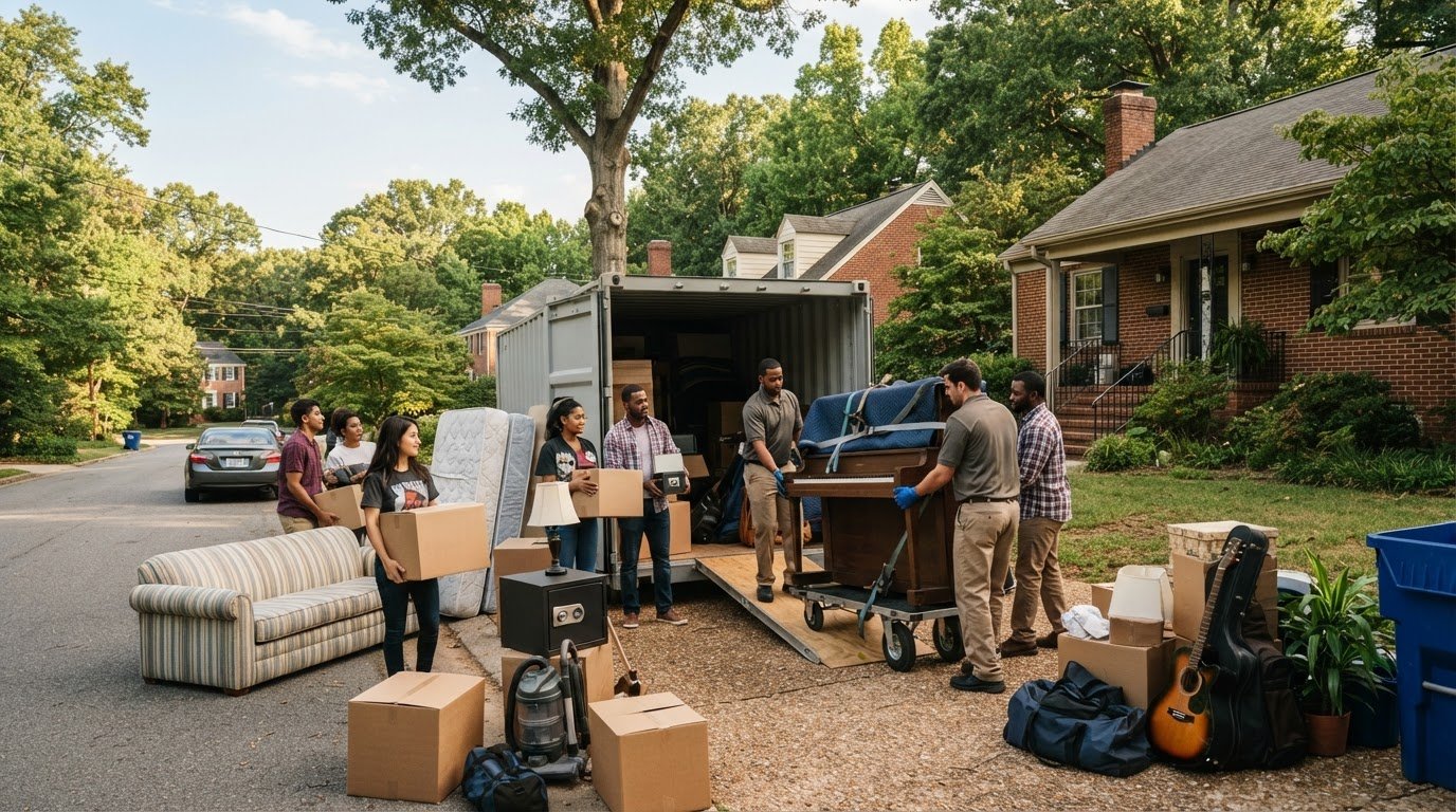 POD Loading Service in Clifton, VA: A College Move Checklist