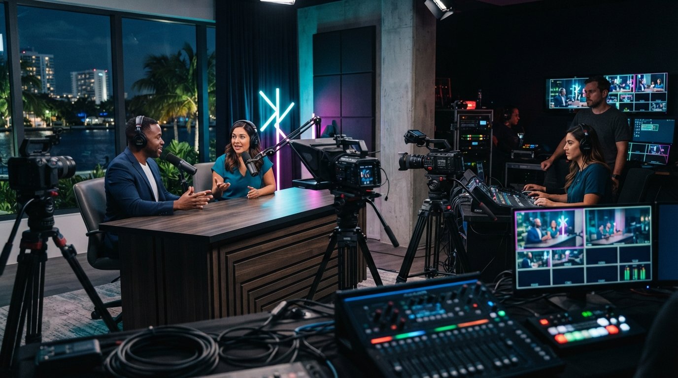 Podcast Video Production: 2026 Fort Lauderdale Guide