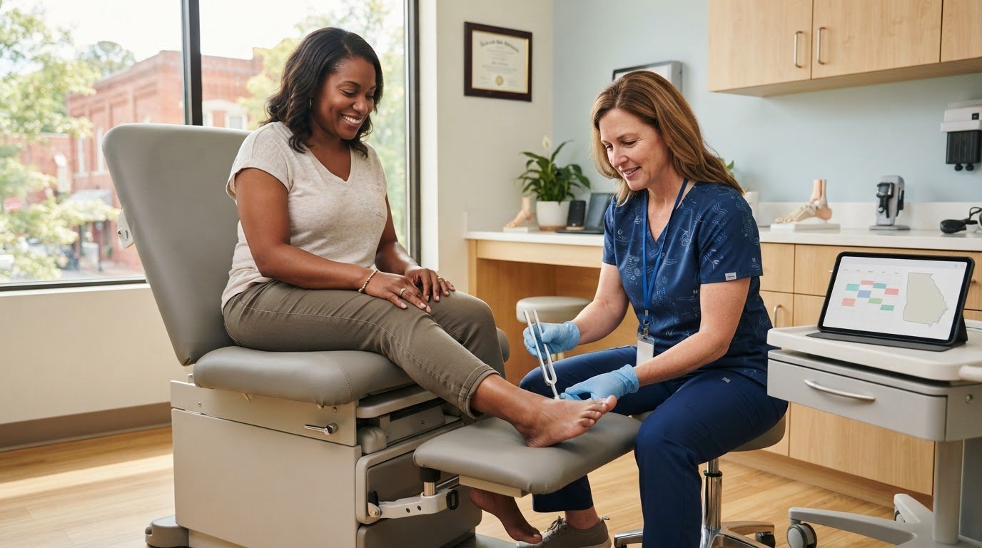 Podiatrist Serving Downtown Woodstock: How to Choose the Right Foot and Ankle Care