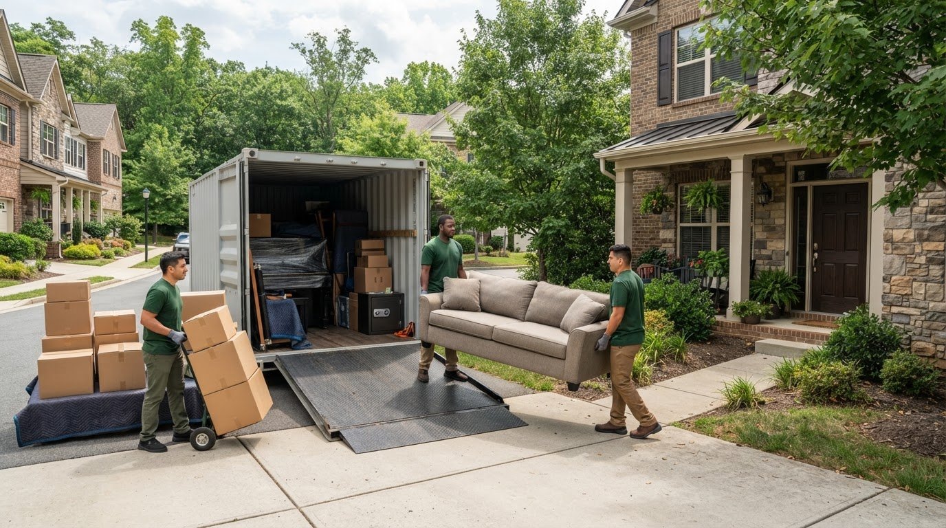 PODS Container Unloading Service in South Riding, VA: What to Expect