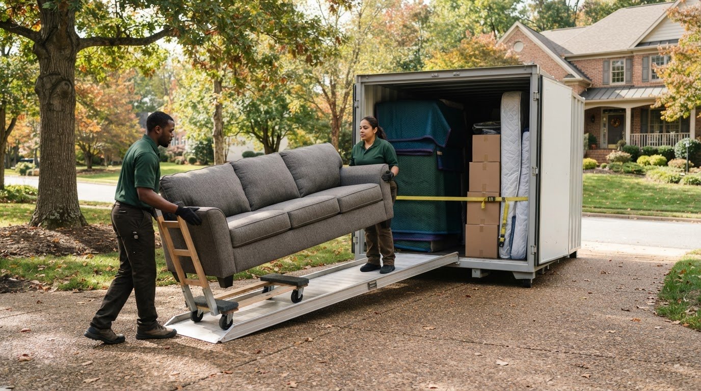 PODS or Other Loading Help for Heavy Items in Northern Virginia