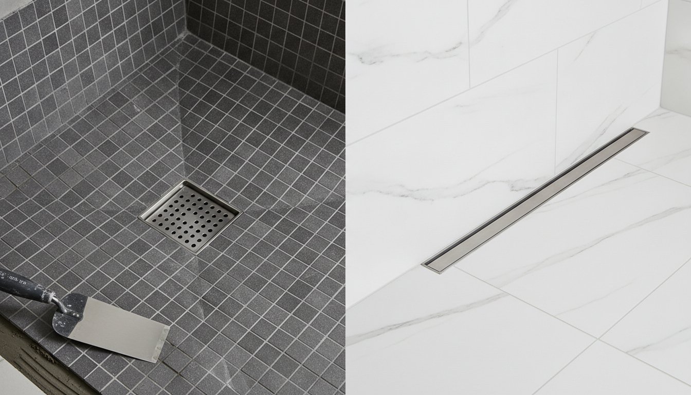 Point Drain vs. Linear Drain: A Professional Comparison for Shower Installations