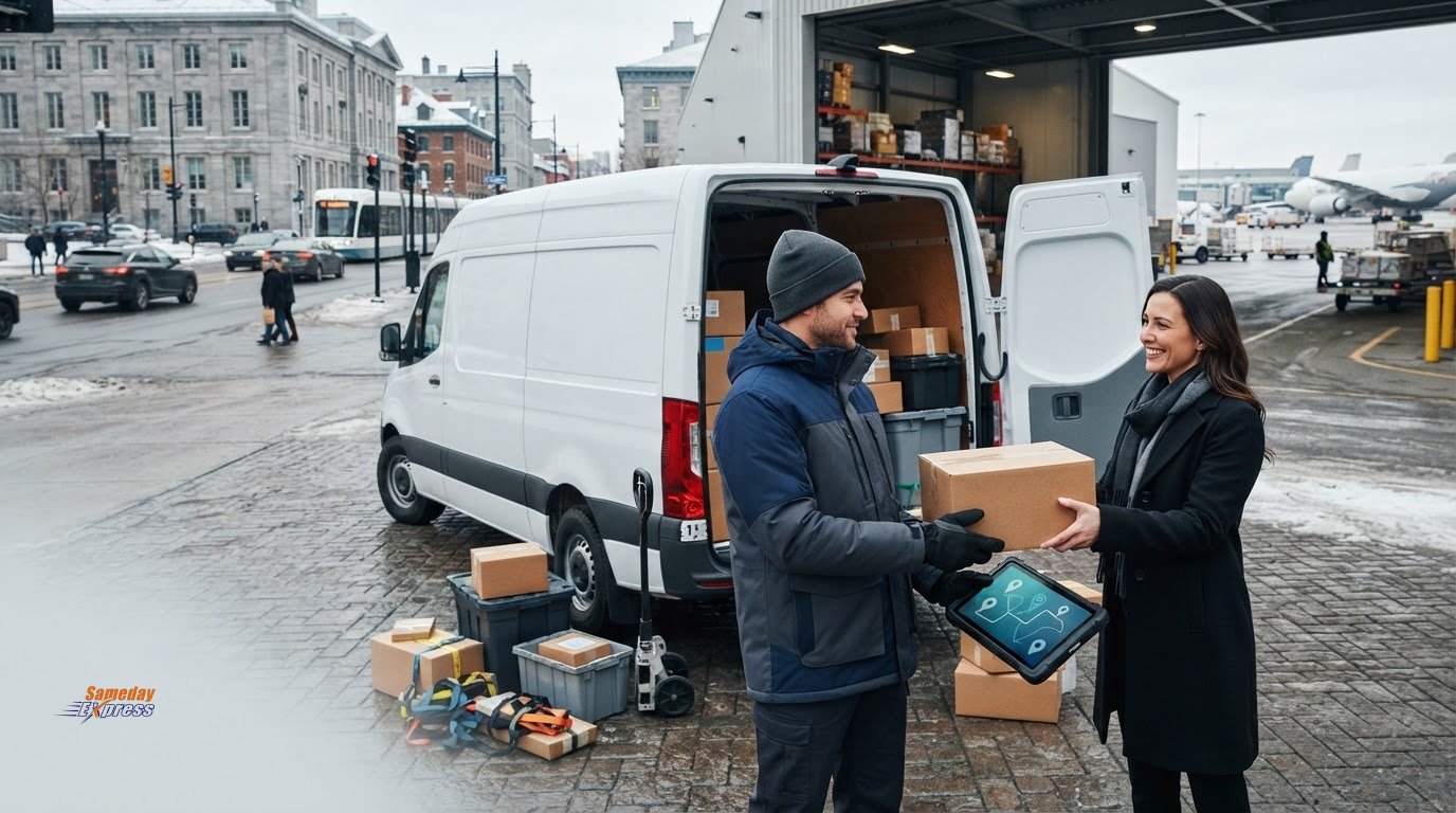 Point-to-Point Courier Service Pricing for Canadian Businesses