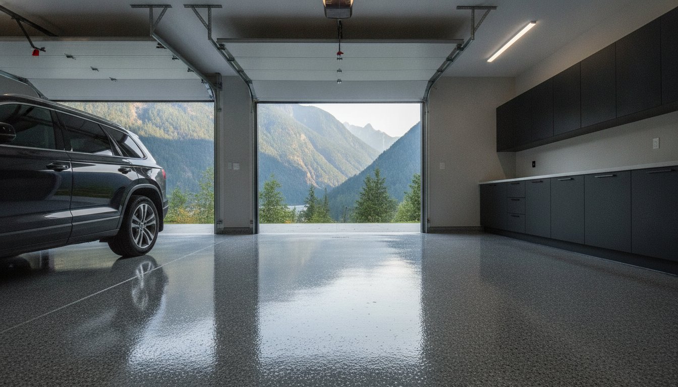 Polyaspartic Garage Floor Coating in Hope, BC: The 2026 Guide to Fraser Canyon Durability