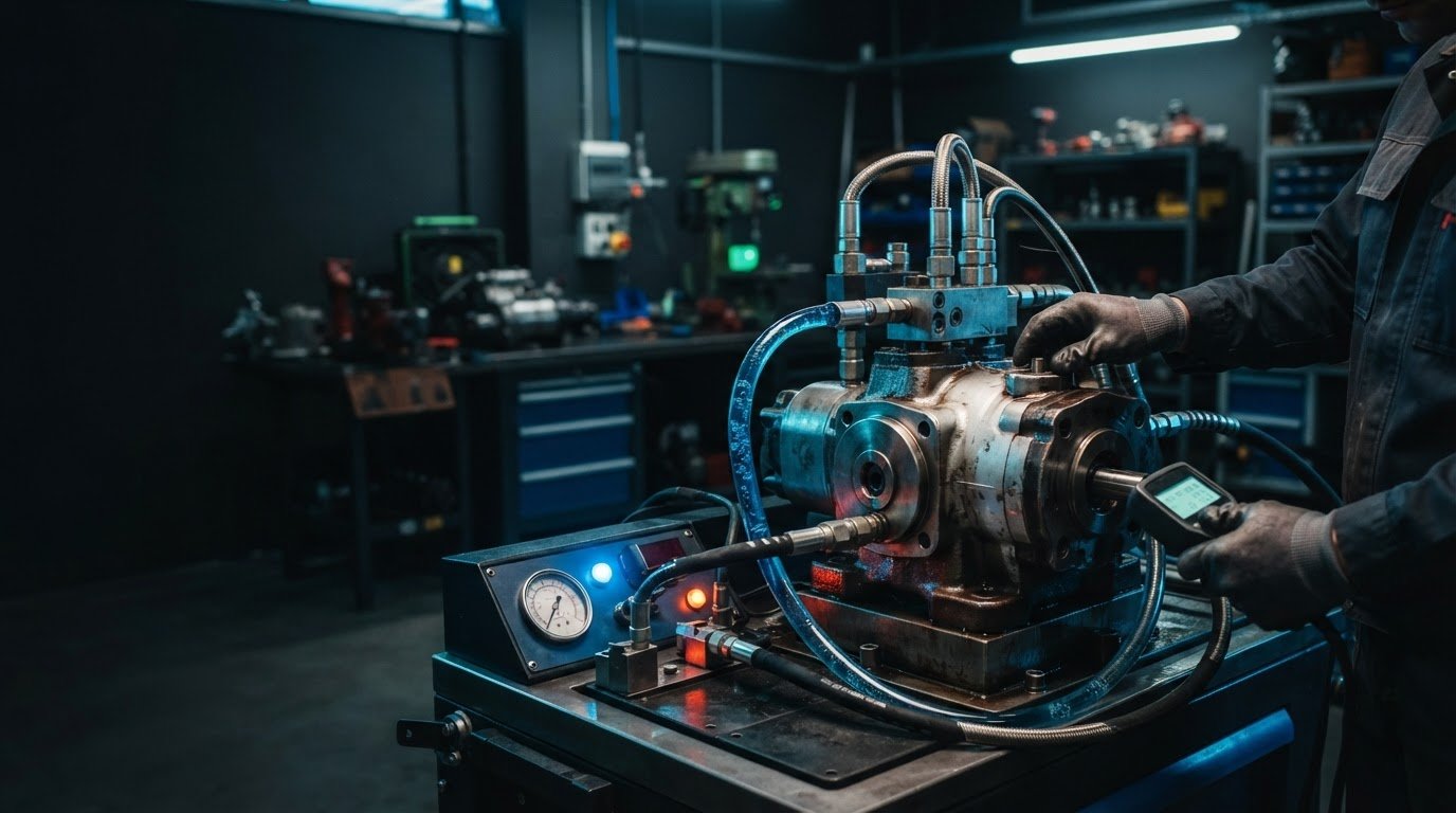 Pompa hydrauliczna o niskiej wydajności: objawy i przyczyny