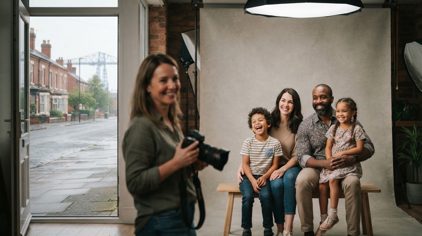 Portrait Photographer in Middlesbrough: Prices and Studio Options