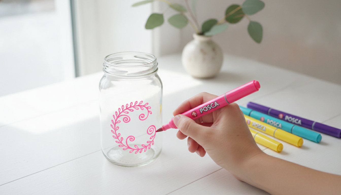 POSCA Markers on Glass: The Ultimate Guide to Decorating and Sealing