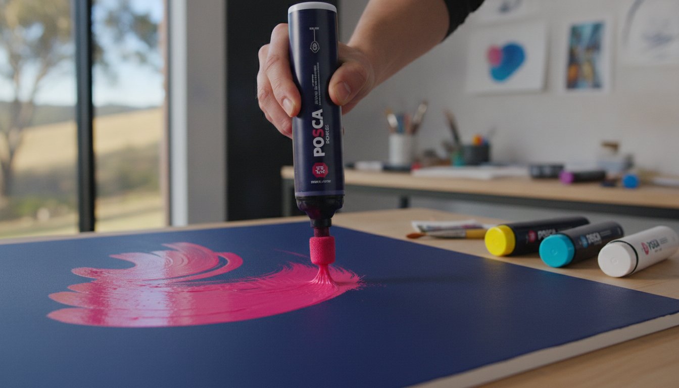 POSCA MOP'R Australia: The Ultimate Guide to the PCM-22 Paint Marker